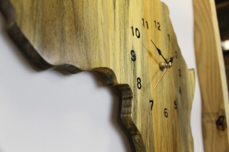 From pallet to clock