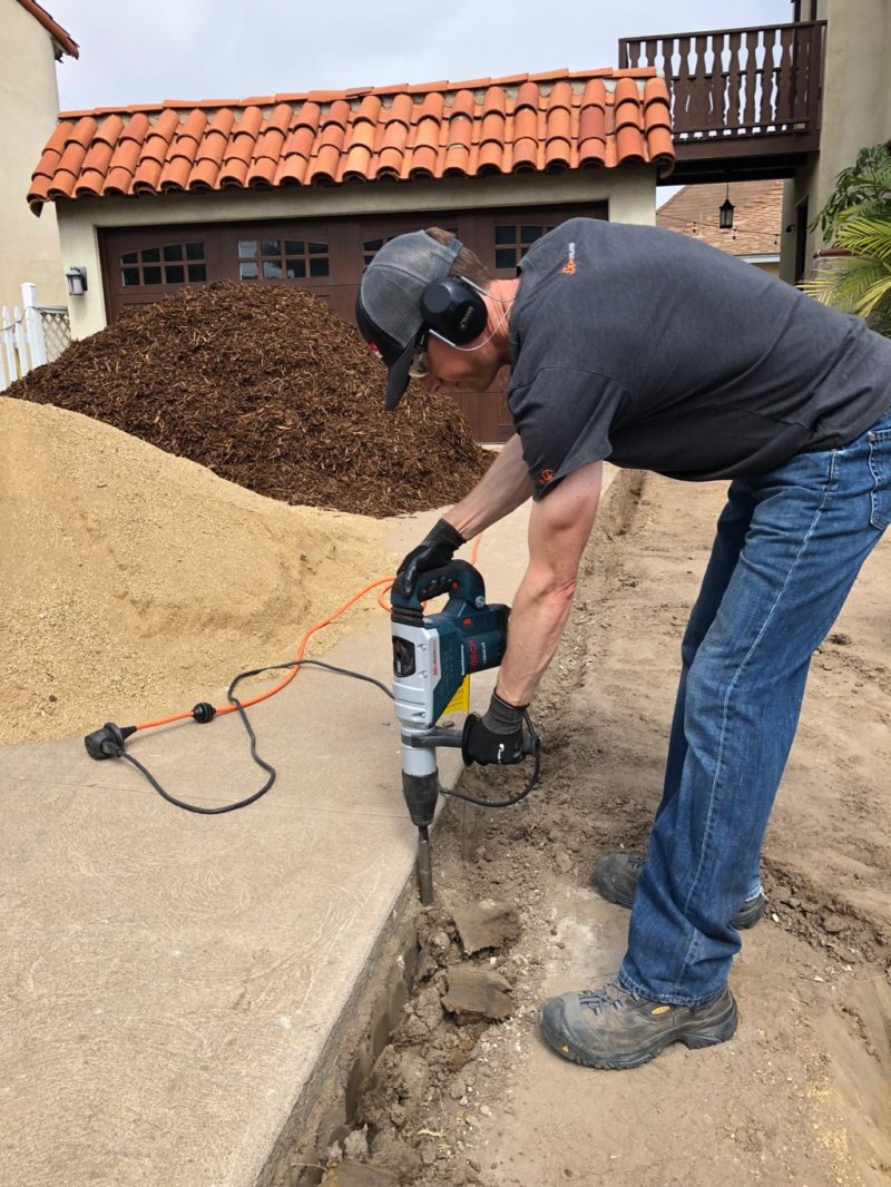 trenching