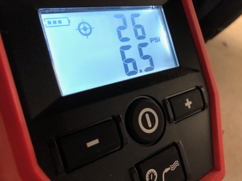 milwaukee inflator controls