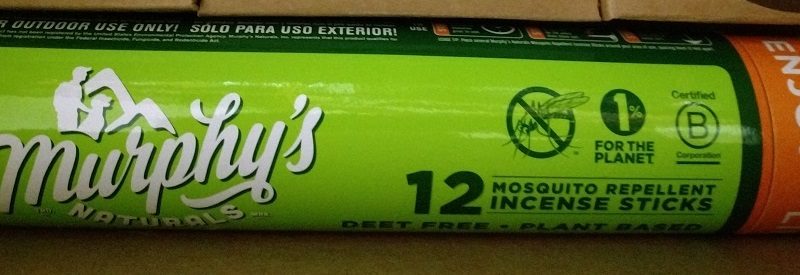 Murphy's Naturals Mosquito Repellent Incense Sticks Review