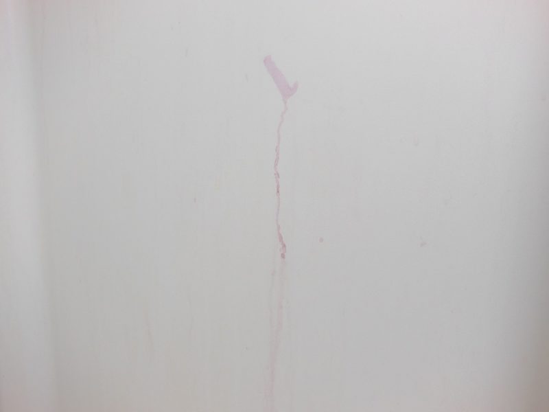 Purple hair dye.