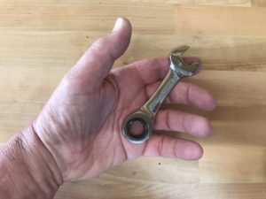 Husky Stubby ratcheting wrenches