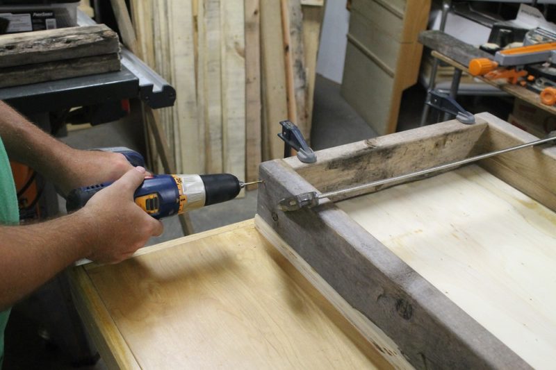 Drilling pilot holes