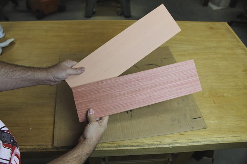 Underlayment plywood.