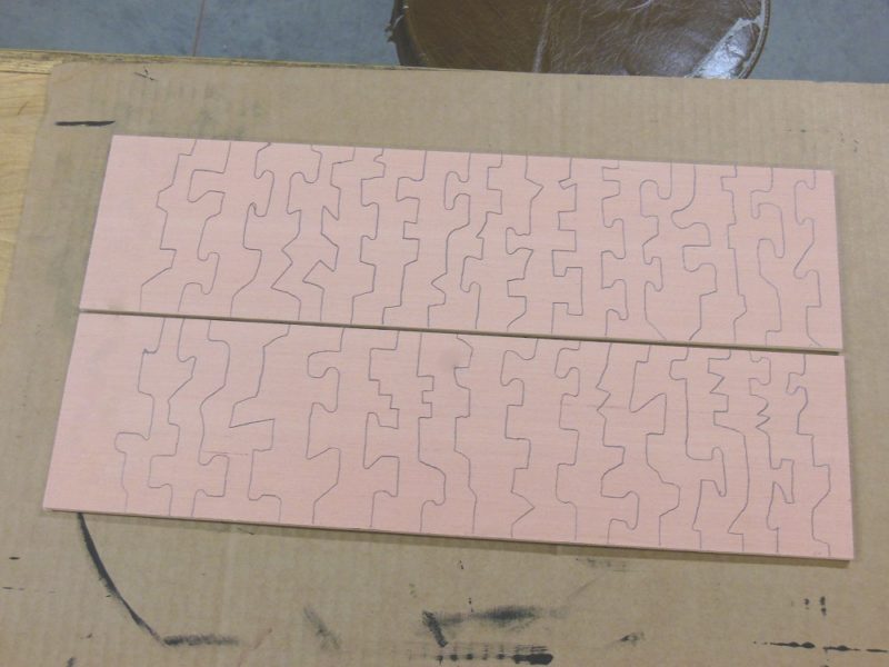 Blank spaces at the ends.