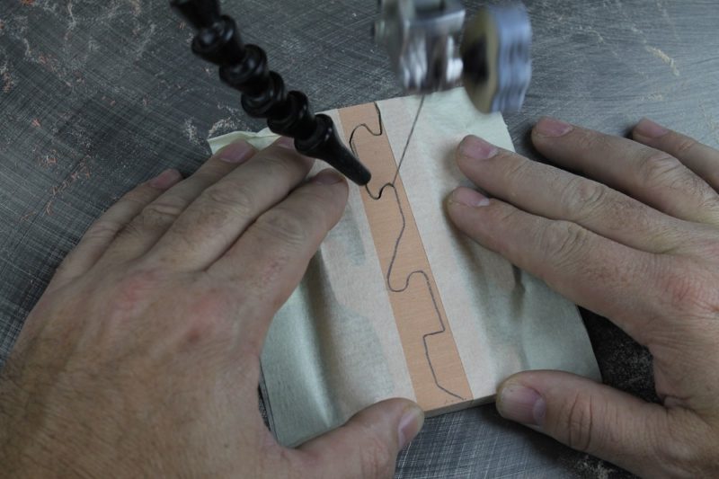 Stack cutting.