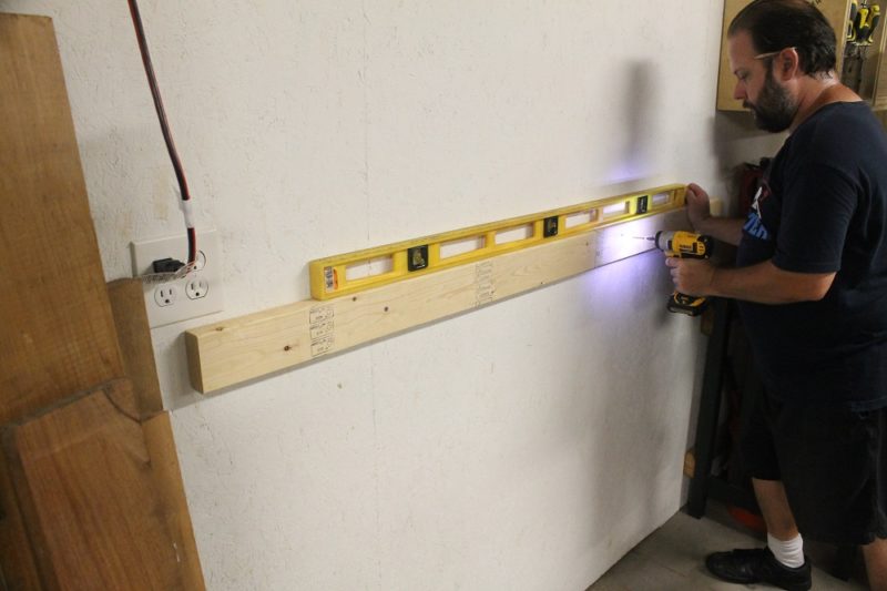 Anchoring the ledger board.