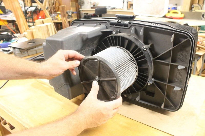 Filter removal