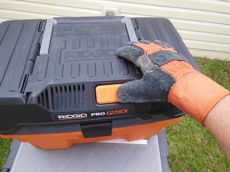 Oversized power button