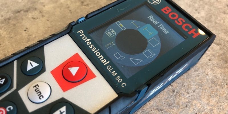 The Bosch Laser Measure Glm 50 C Shows Its True Colors Home Fixated