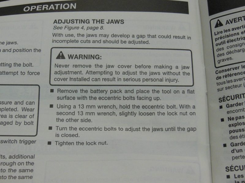 Read your manuals