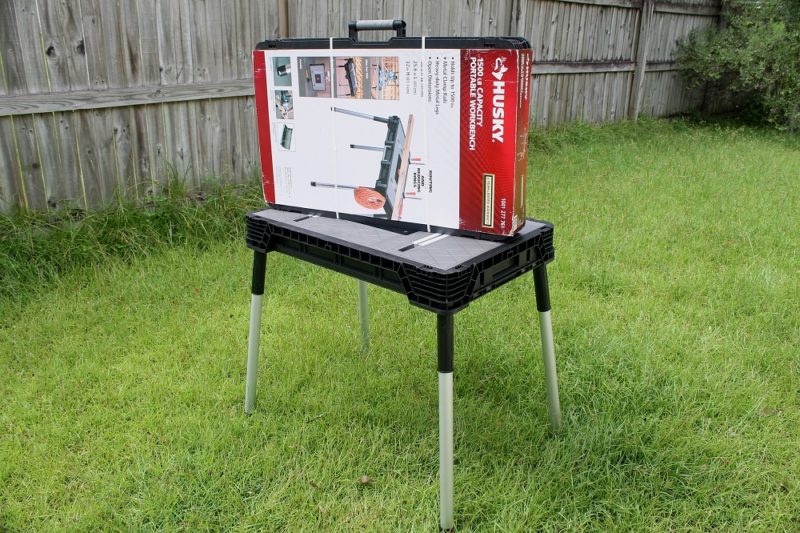 Husky portable workbench