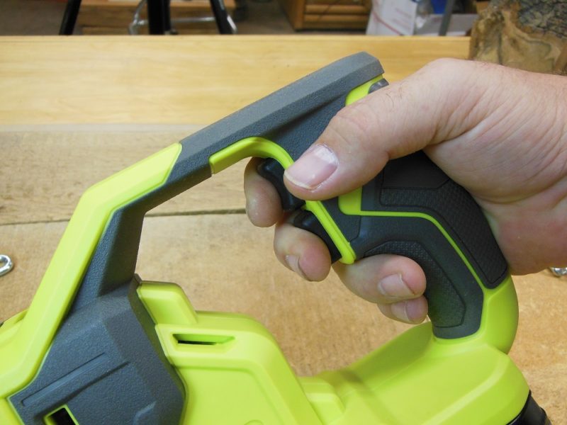 Ryobi overmolded grip