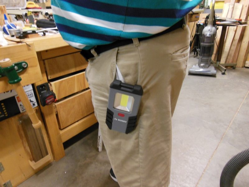 Pocket clip.
