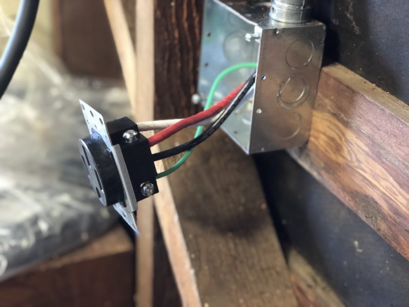 nema 14-50 outlet installation