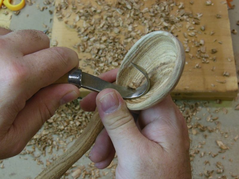 Finishing up the inside