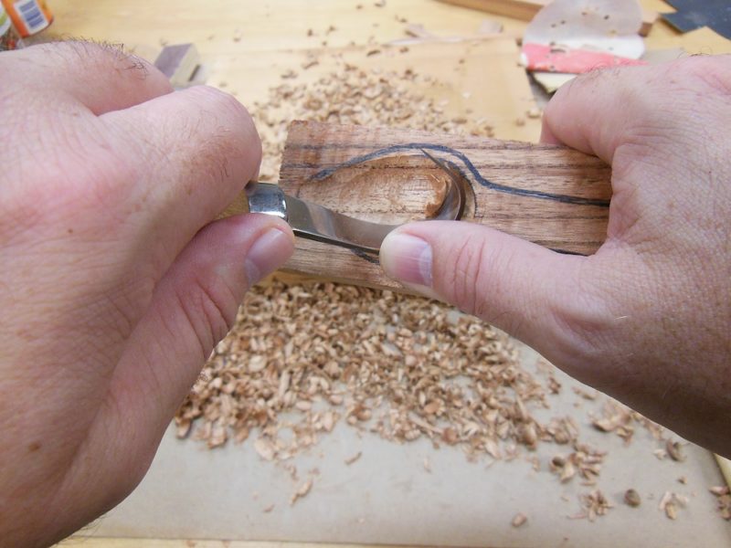Carving with the Mora 164