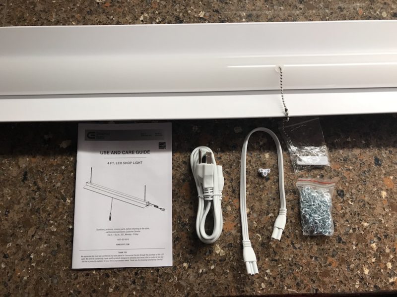 led shop lights includes