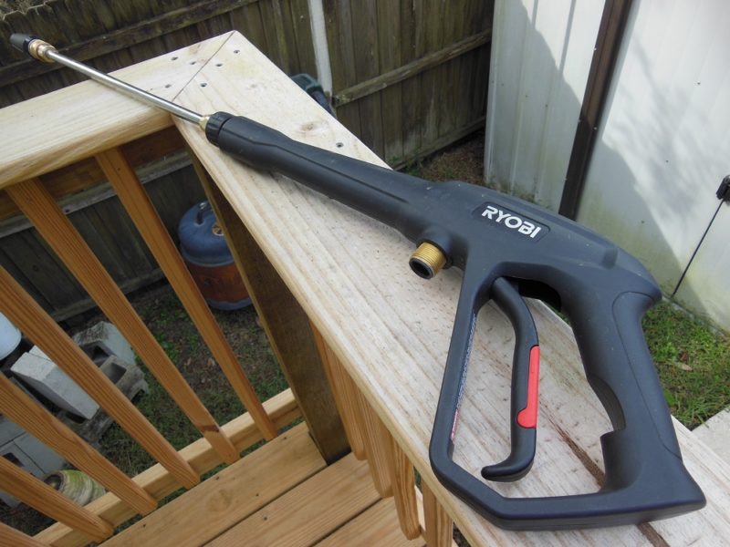 Ryobi pressure washer wand