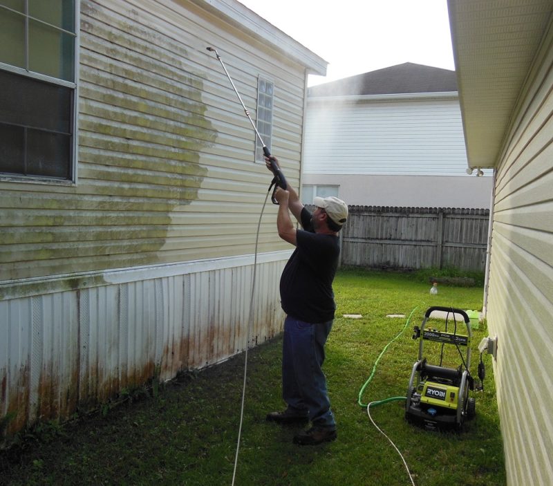 Washing away years of grime