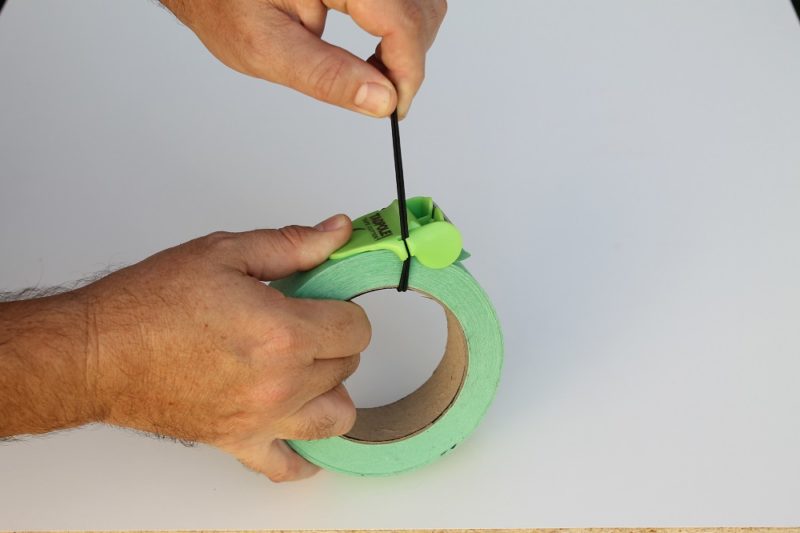 Attaching to tape roll