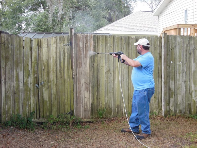 Freshen up the fence