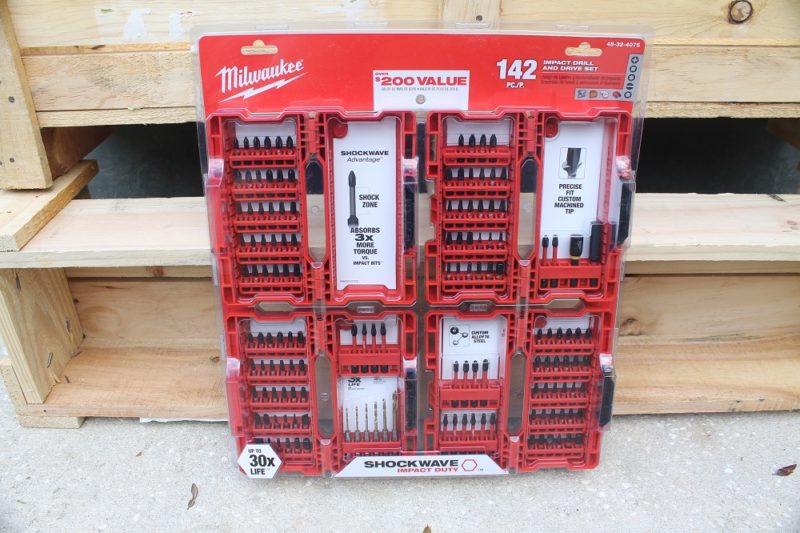 Milwaukee impact bit set