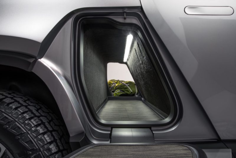 Rivian R1T Gear Tunnel