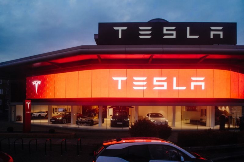 tesla dealership