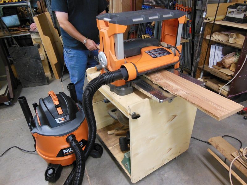 Planer shavings collector