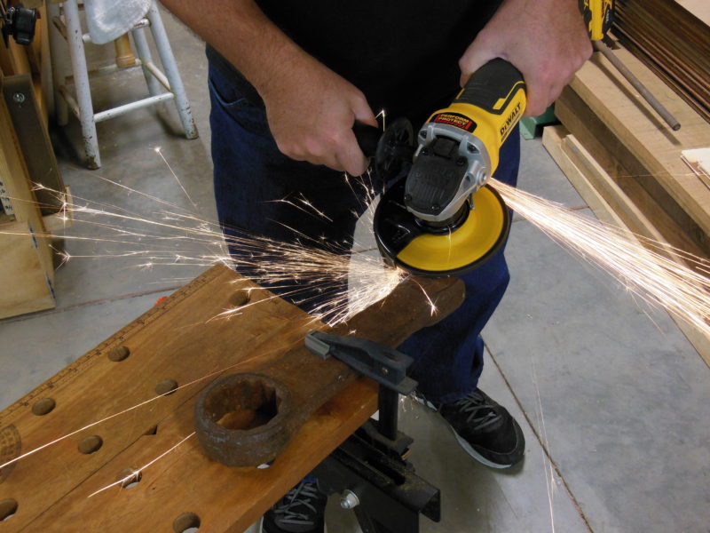 Grinding steel