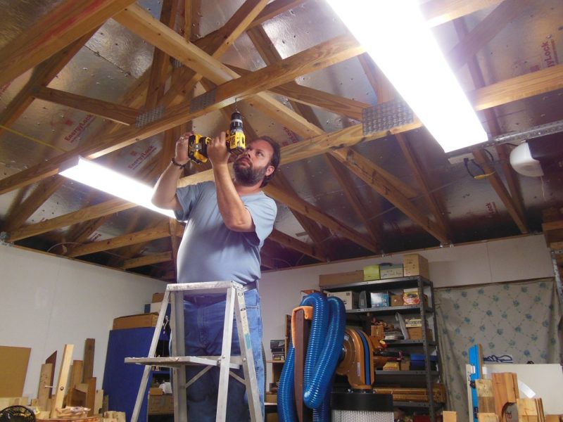 Drilling pilot holes