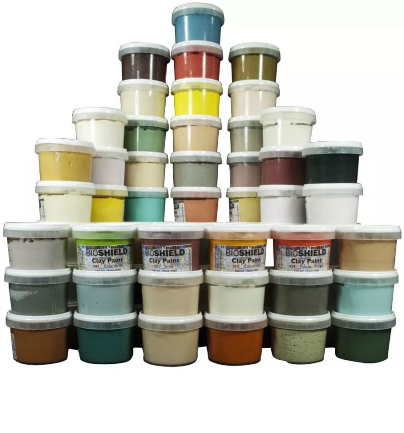Bioshield clay paints