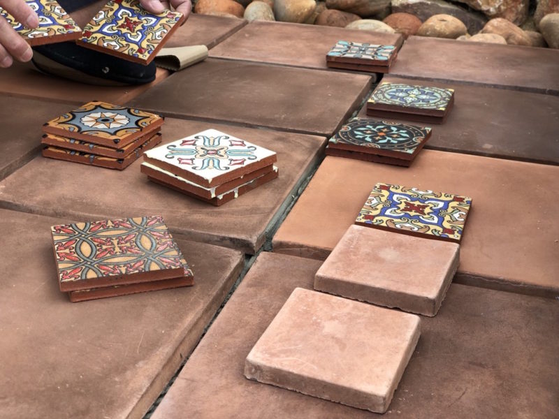 arto deco Spanish tiles