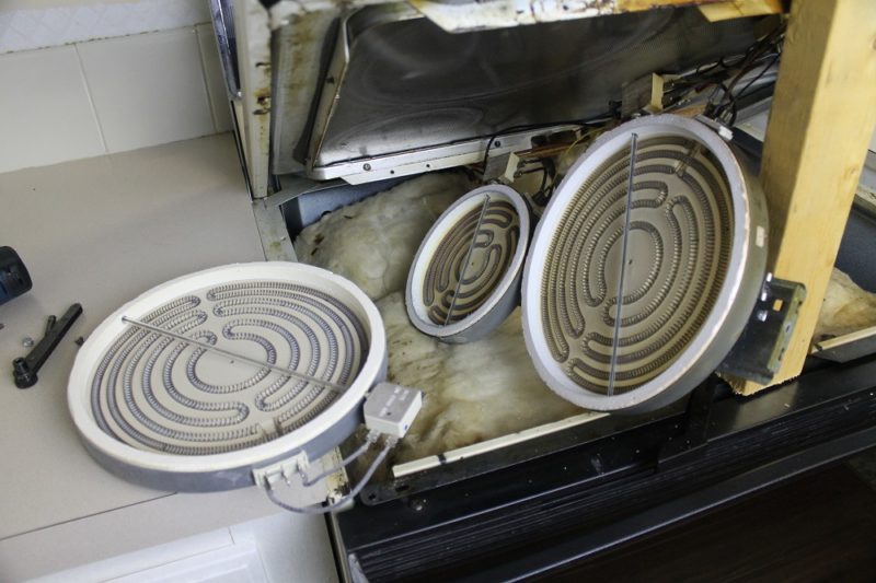 Electric Stove Repairs Replacing Glass Cooktop And Oven Elements