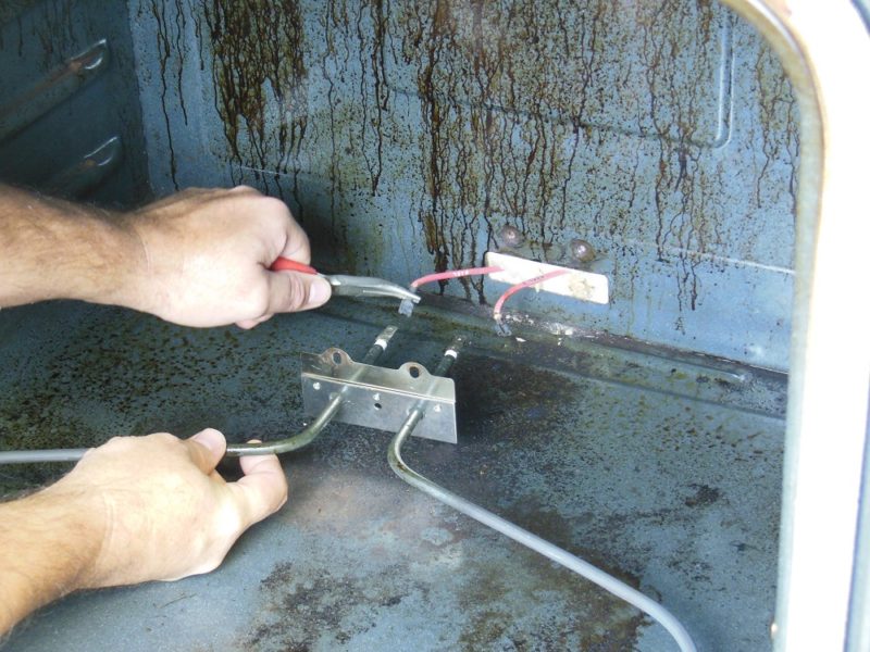 Disconnecting the wires