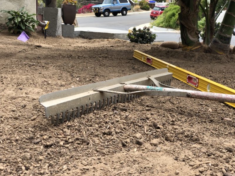 landscape rake