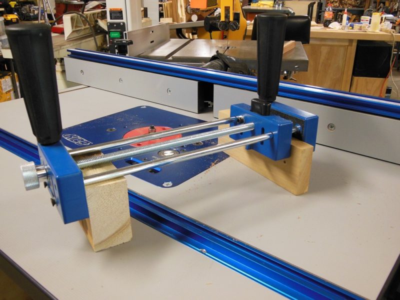 Routing taller pieces - Rockler small piece holder