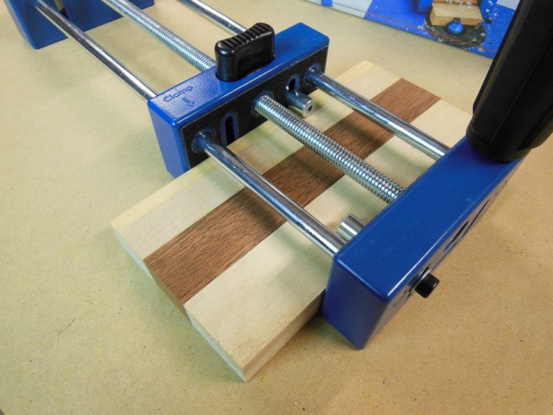 Holding wood with Rockler small piece holder