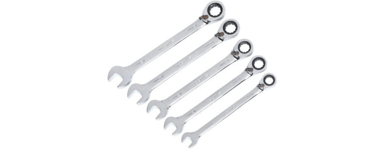 10-piece wrench set