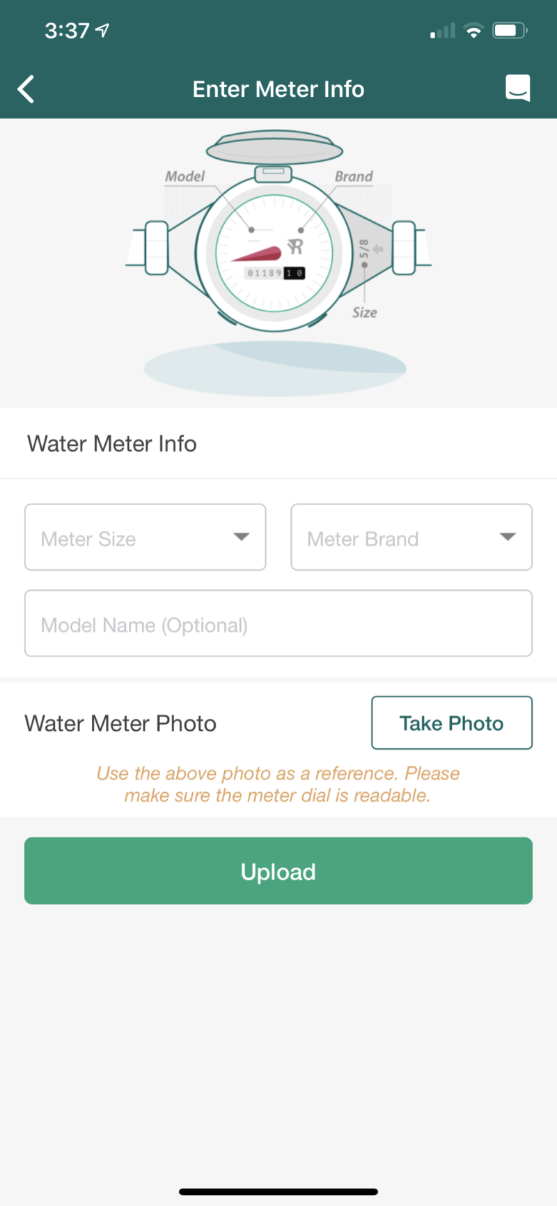water meter model