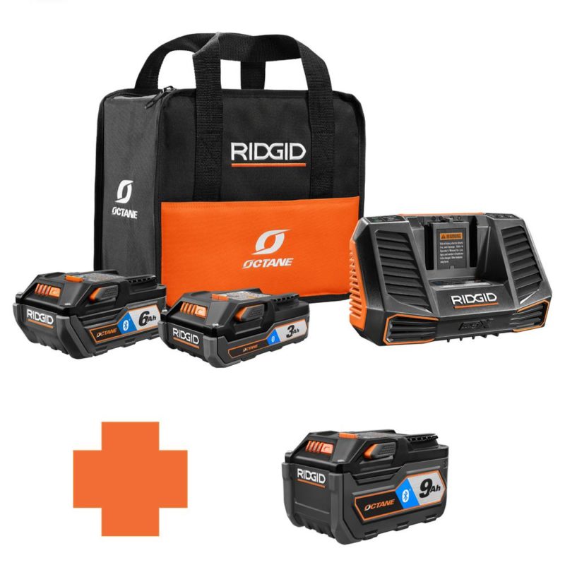 RIDGID power tool batteries