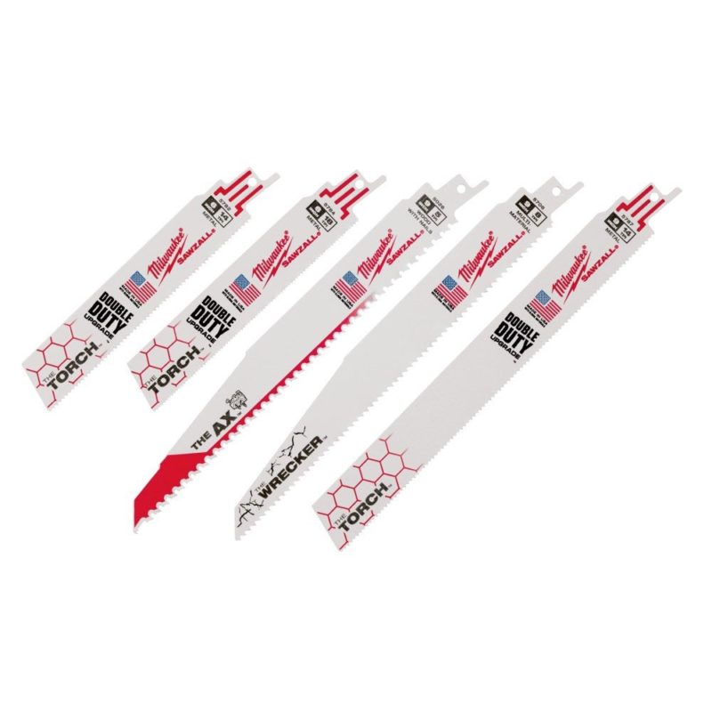 FREE Milwaukee 5 pc Blade Set