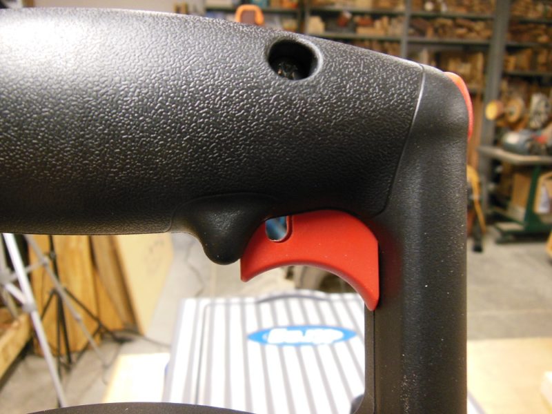 Foreman trigger lockout.
