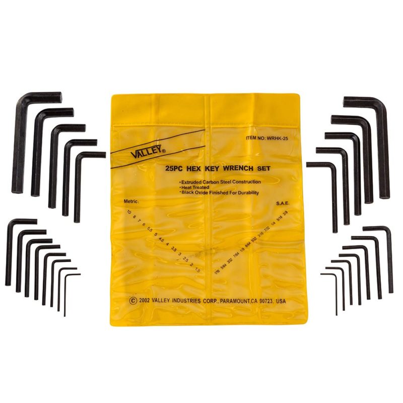 Rockler 25-Piece Hex Key Set