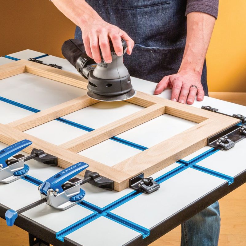 Rockler T-track table top