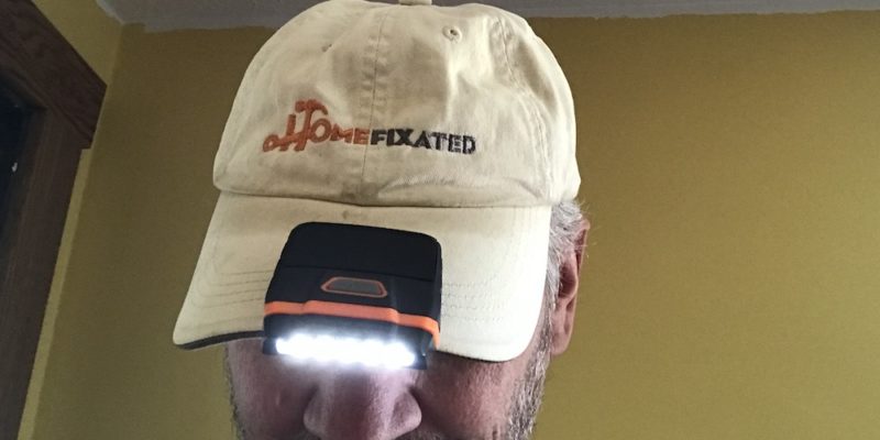 hat brim clip lights