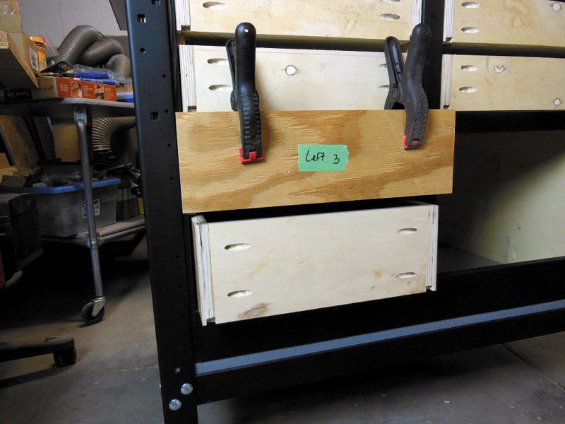 Drawer fronts.