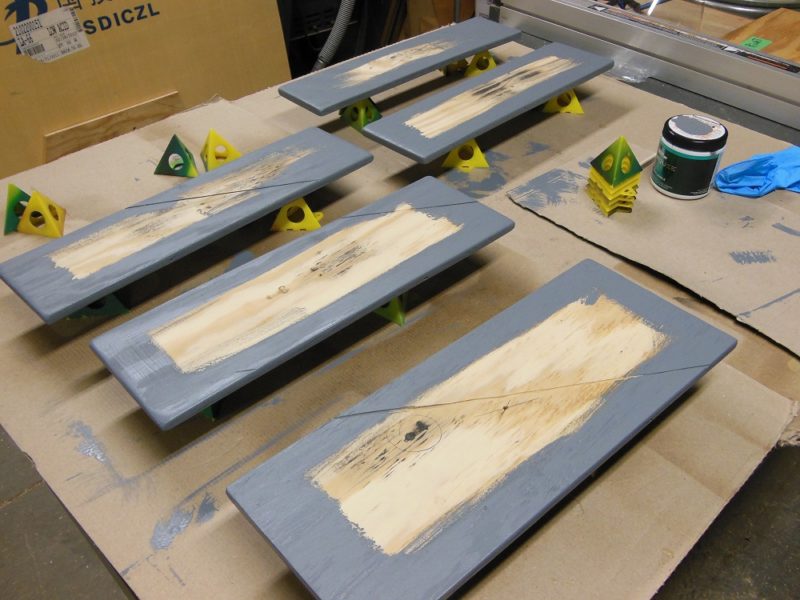 Drawer faces.