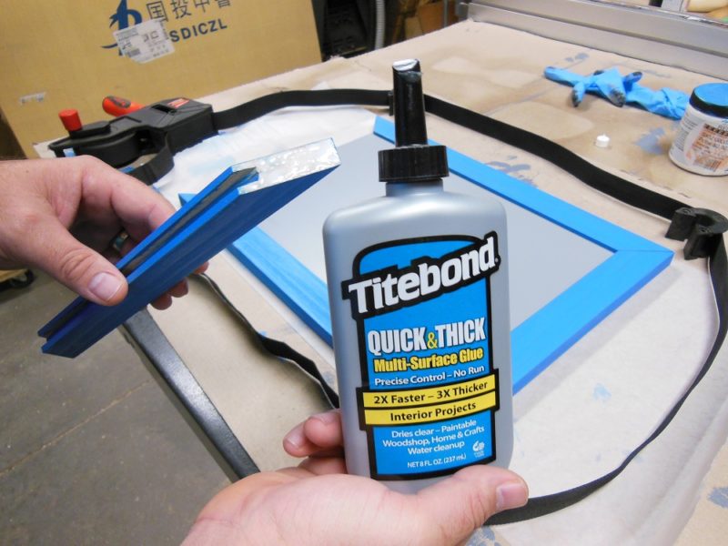 Quick & Thick wood glue.